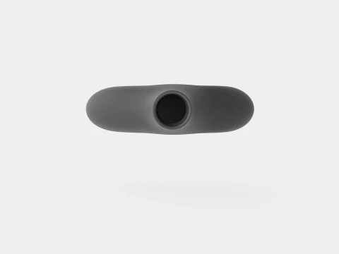 Glazed stoneware vase 3D Model