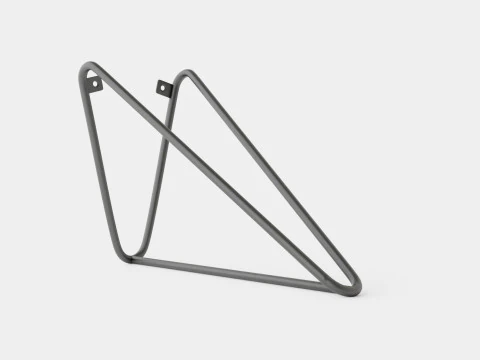 Металлическая вешалка для одежды Коричневый Черный 3D Модель