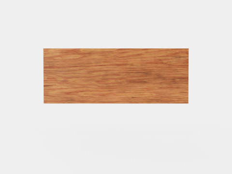 Wooden Stool Brown 3D मॉडल