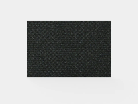 Keset Pintu Sabut Dasar Hitam Gelap Model 3D