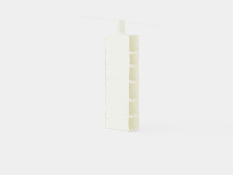Hanging storage White 3D मॉडल