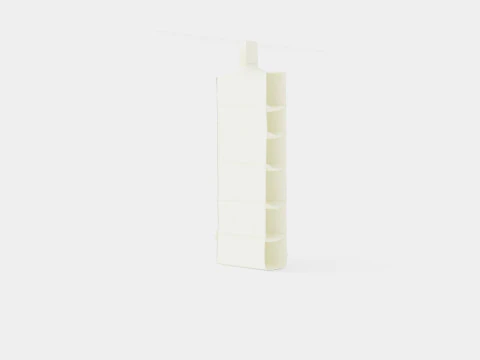 Hanging storage White 3D Model