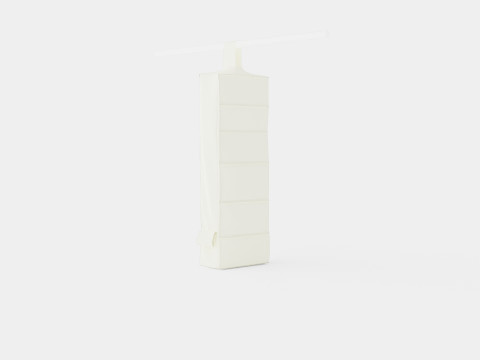 Hanging storage White 3D Model