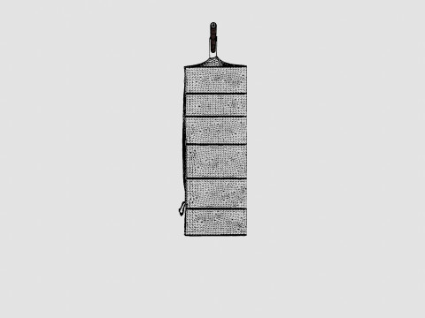 Hanging storage White 3D Model