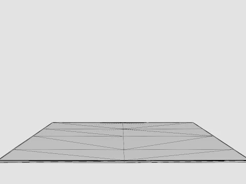 Large Carpet in Jute Mix Beige 3D Model