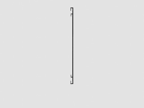 Metal wall storage grid Black 3D Model