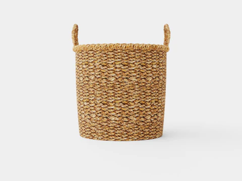 Seagrass storage basket 3D Model