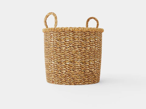 海草収納バスケット 3Dモデル