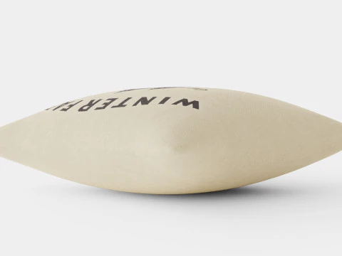 Cushion cover in linen mix 3D Model