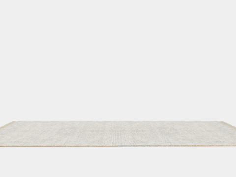 Jute-blend Rye Beige Grey 3D Model