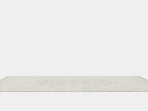 Jute-blend Rye Beige Grey 3D Model
