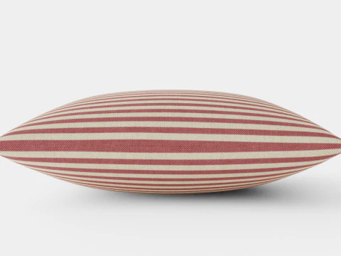 Cushion Cover in Linen Mix 3D Model