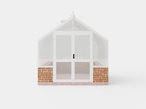 Lahe Greenhouse Model 3D