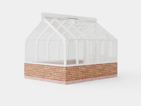 Lahe Greenhouse 3D Model