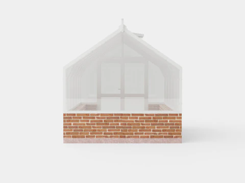 Lahe Greenhouse 3D Model