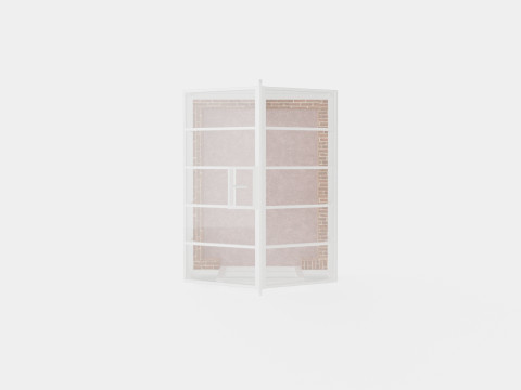 Lahe Greenhouse Model 3D