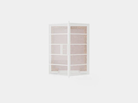 Lahe Greenhouse 3D Model