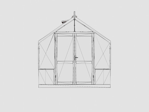 Lahe Greenhouse Model 3D