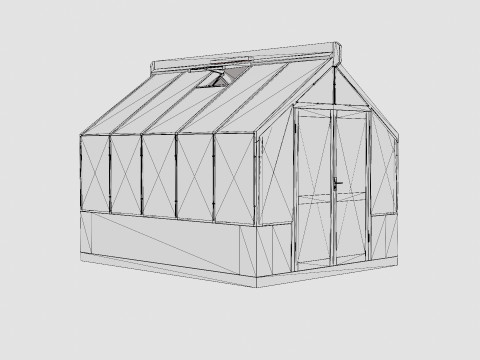 Lahe Greenhouse Model 3D