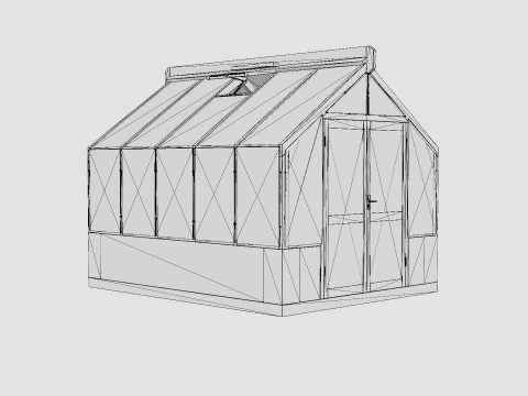 Lahe Greenhouse 3D Model