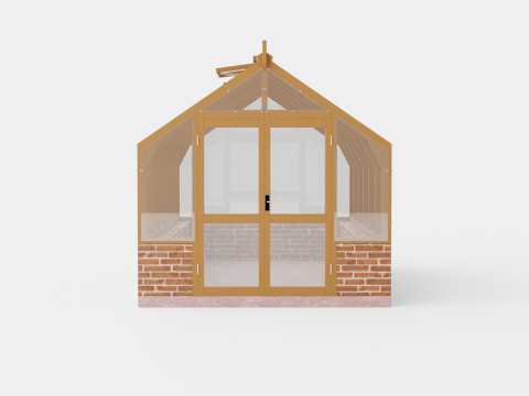 Lahe Greenhouse 3Dモデル