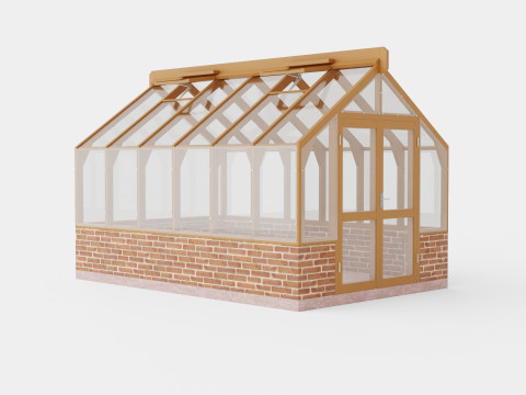 Lahe Greenhouse 3D Model