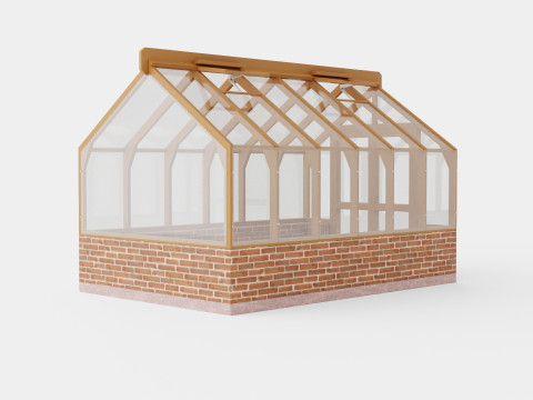 Lahe Greenhouse 3Dモデル