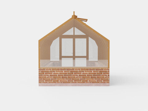 Lahe Greenhouse 3Dモデル