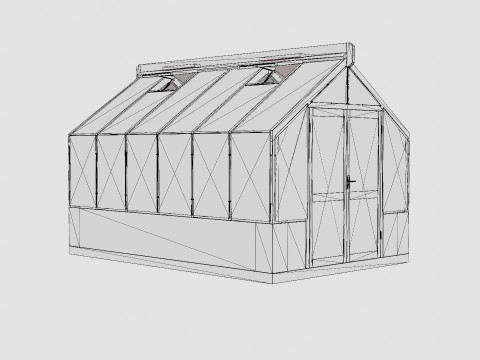 Lahe Greenhouse 3Dモデル