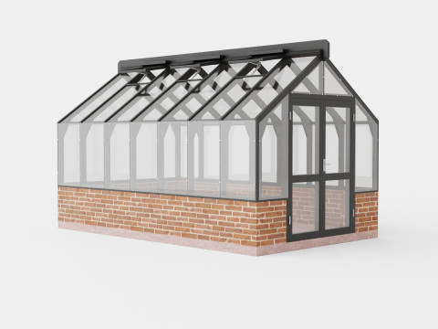 Lahe Greenhouse 3D Model