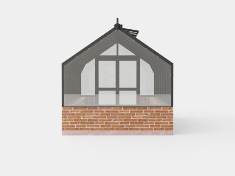 Lahe Greenhouse 3D Model