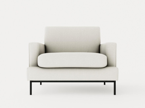 Crosby armchair Modèle 3D