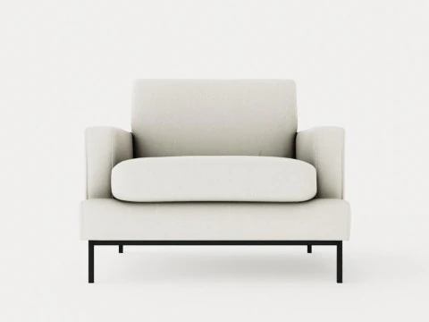 Crosby armchair 3D Model