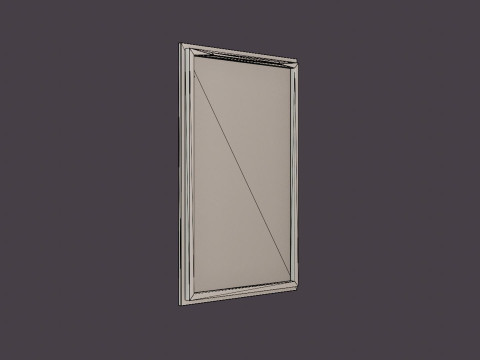 Photo art - Blissful Silence - Plexiglass - 80 x 120 3D Модель