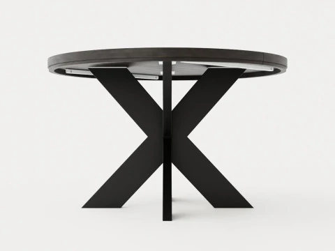 Somerset dining table around 3D Model