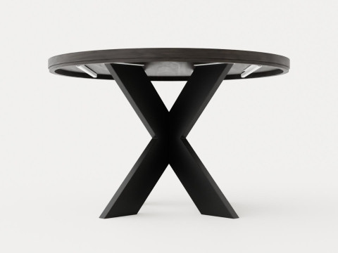 Somerset dining table around 3D Model