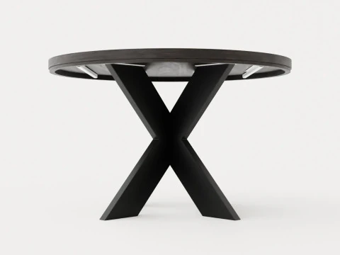 Somerset dining table around 3D Model