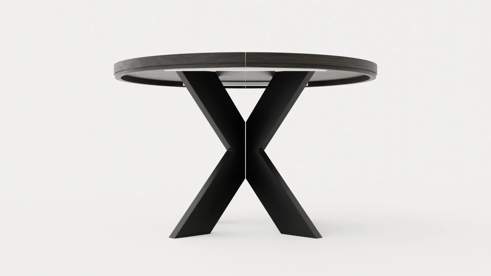 Somerset dining table around o120-170 3D Model .c4d .max .obj .3ds .fbx .stl .blend