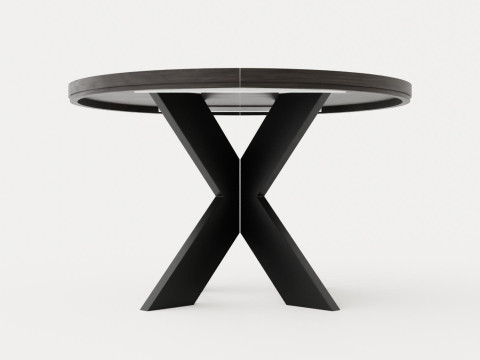 Somerset dining table around o120-170 3D Model