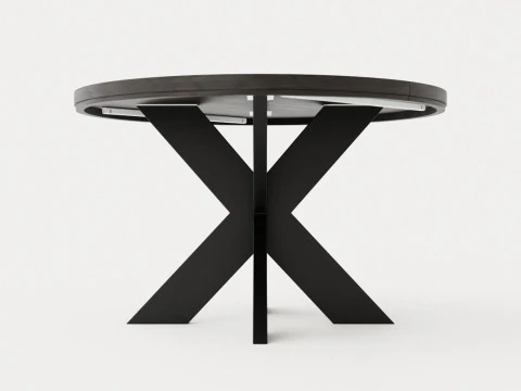 Somerset dining table around o120-170 3D Model