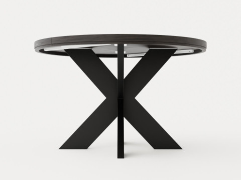 Somerset dining table around o120-170 3D मॉडल