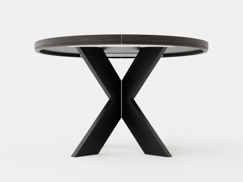 Somerset dining table around o120-170 3D मॉडल