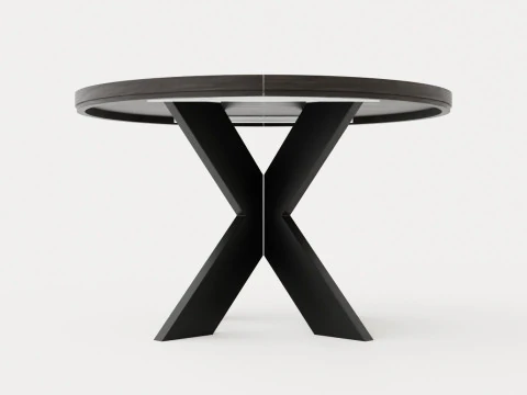 Somerset dining table around o120-170 3D Model