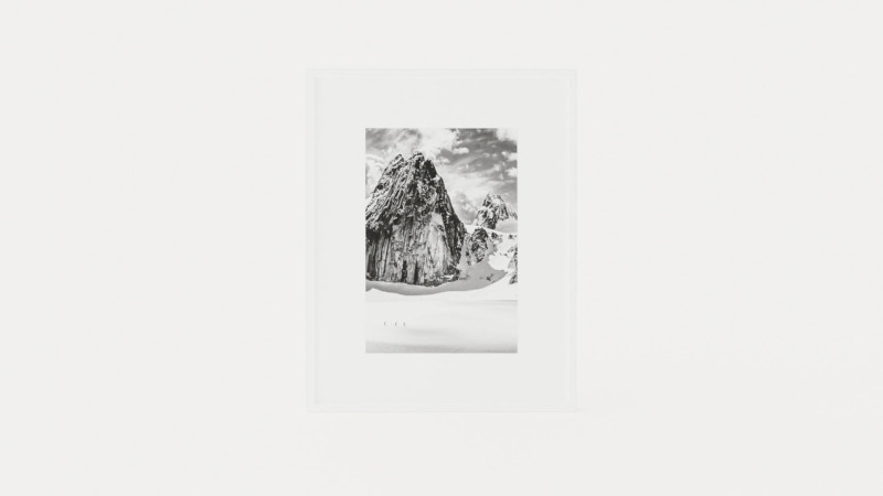 Photo art - Mountains - Journey - 55x70 3D 模型 .c4d .max .obj .3ds .fbx .stl .blend