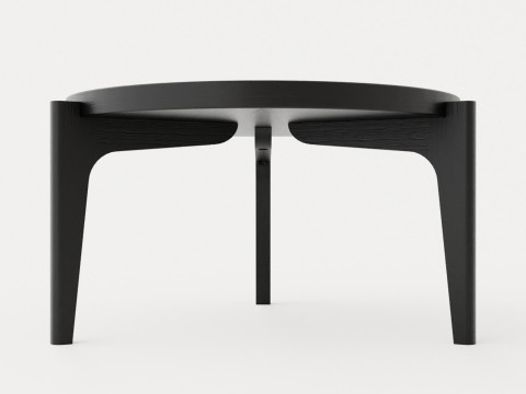 Michigan Coffee Table - Black Ash Modelo 3D
