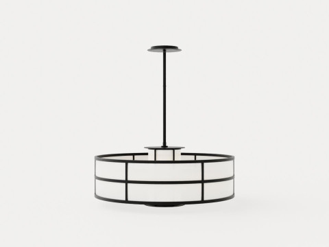 Discus Chandelier - Graphite Modelo 3D