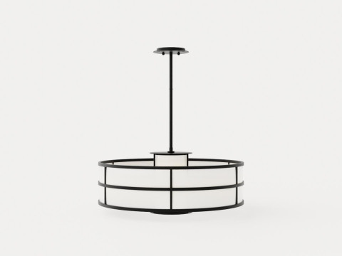 Discus Chandelier - Graphite Modelo 3D
