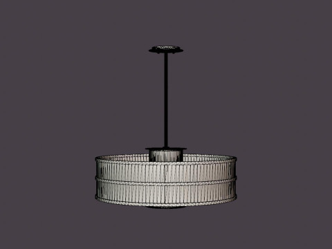 Discus Chandelier - Graphite Modelo 3D