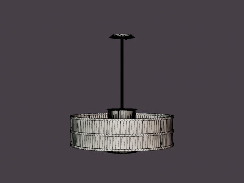 Discus Chandelier - Graphite Modelo 3D
