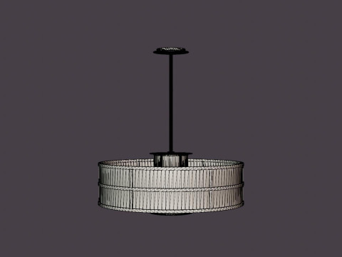 Discus Chandelier - Graphite Modelo 3D